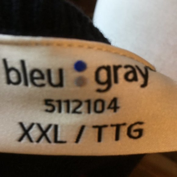 Plus size sweater Blue Grey - Picture 4 of 4